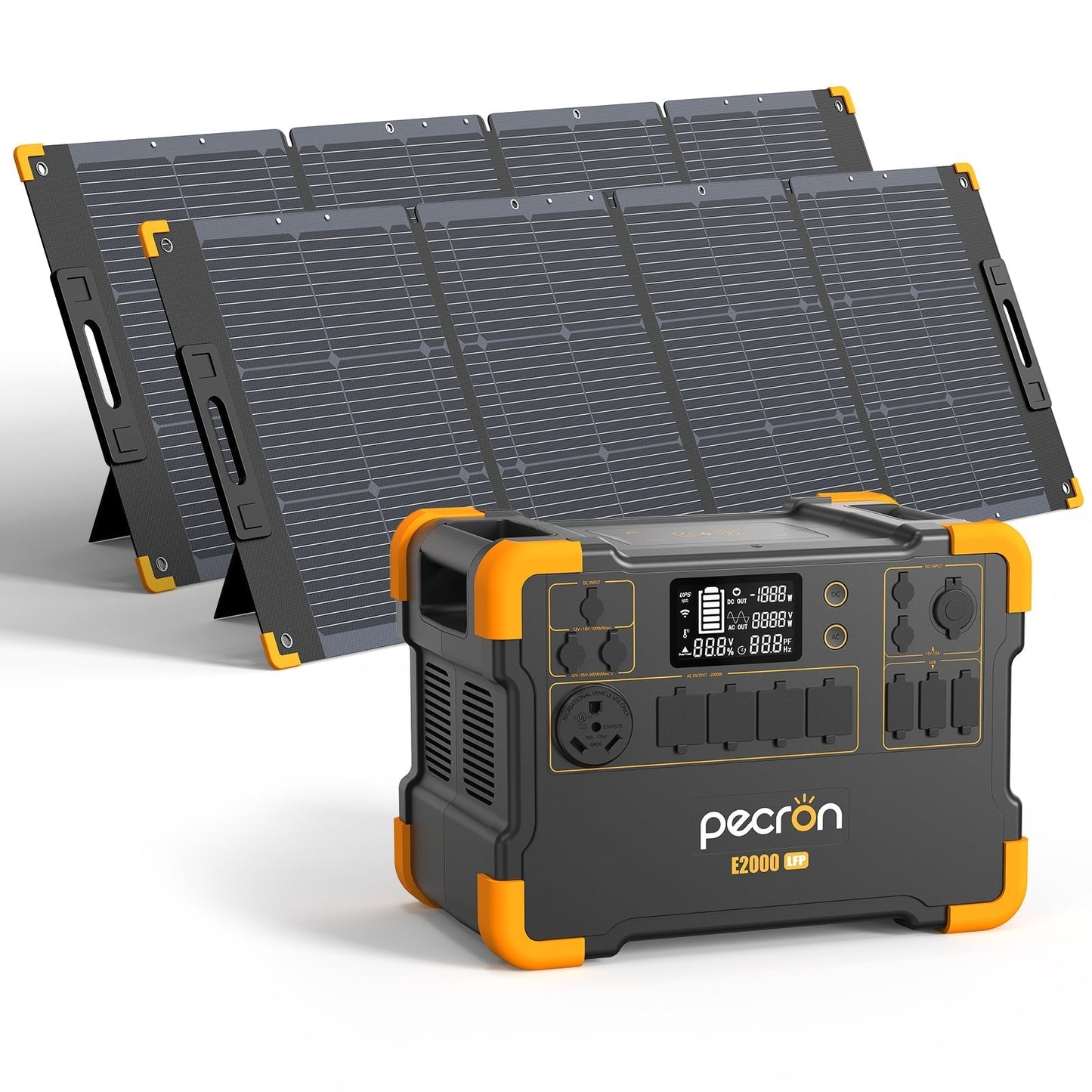 PECRON E2000LFP Expandable Portable Power Station 2000W 1920Wh - E2000LFP