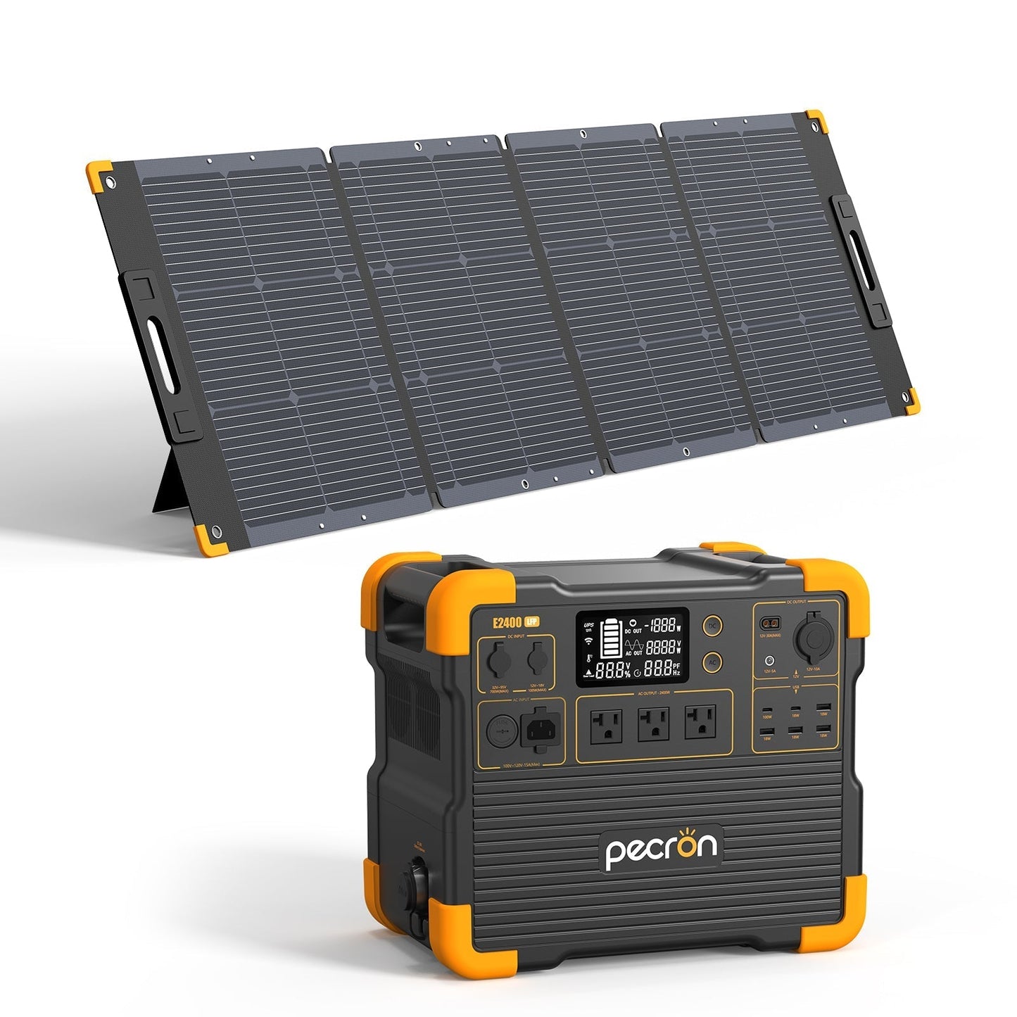 PECRON E2400LFP Portable Power Station 2400W 2048Wh - E2400LFP