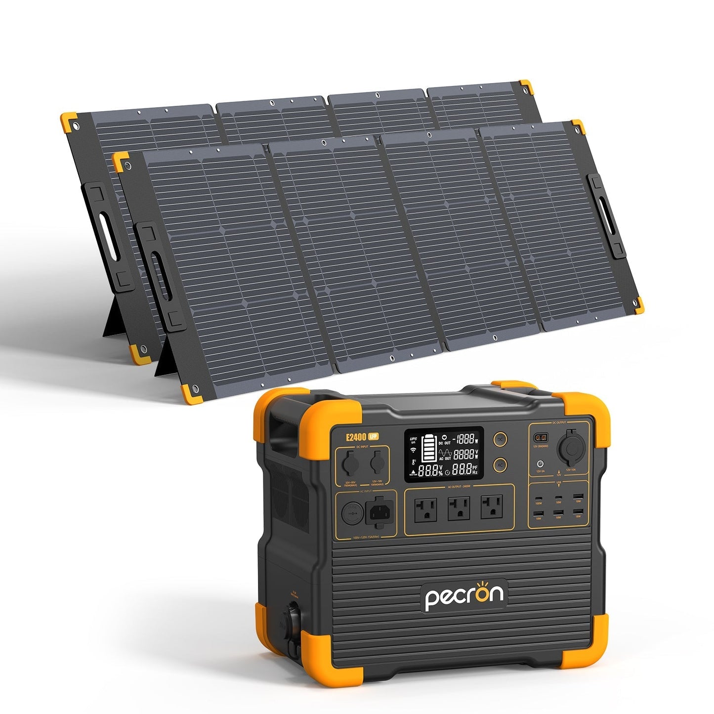 PECRON E2400LFP Portable Power Station 2400W 2048Wh - E2400LFP