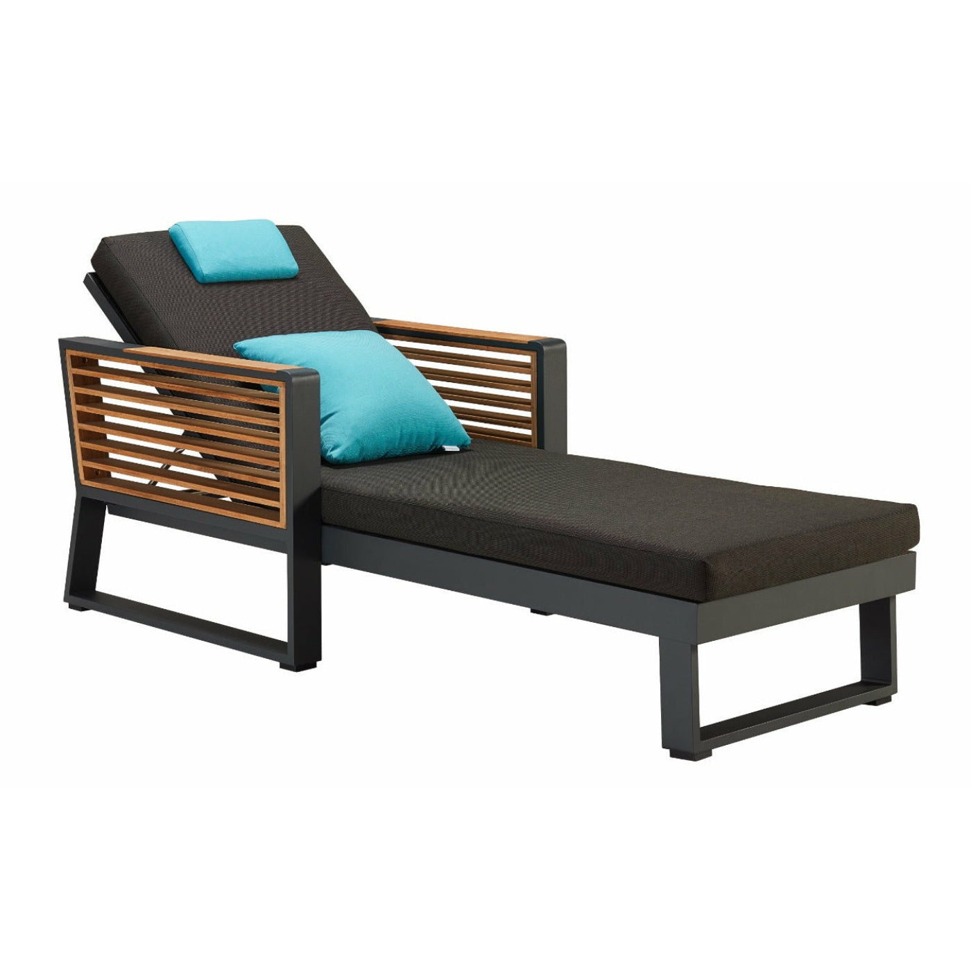 Higold Manhattan Chaise Lounge – Nero- HGA-20405116