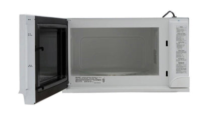 SHARP R1211TY 1.5 cu. ft. 1100W White Sharp Over-the-Counter Carousel Microwave Oven - R1211TY-KT