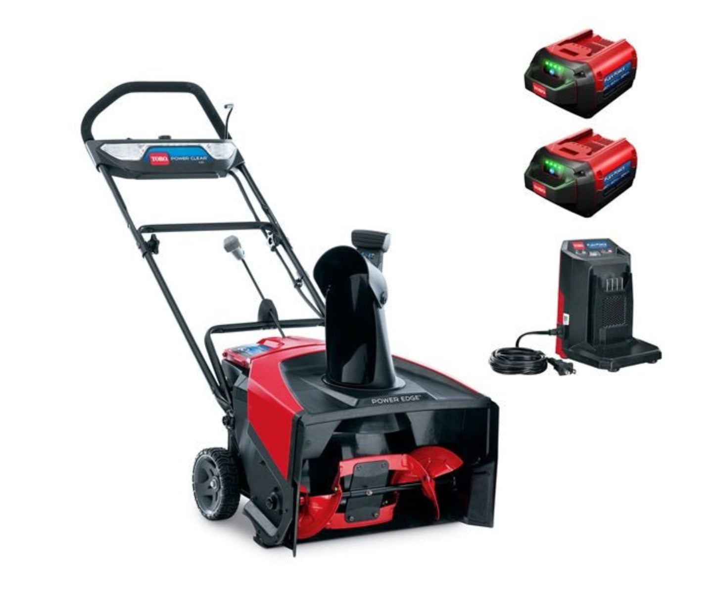 Toro 21" 60V MAX* (2 x 6.0 ah) Electric Battery Power Clear Snow Blower - TOR-39902