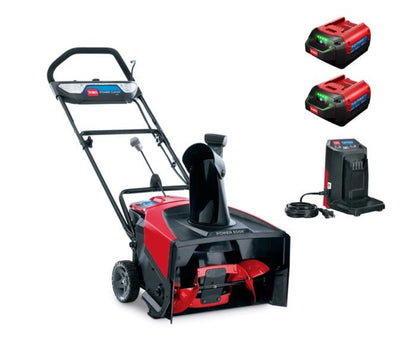 Toro 21" 60V MAX* (2 x 6.0 ah) Electric Battery Power Clear Snow Blower - TOR-39902