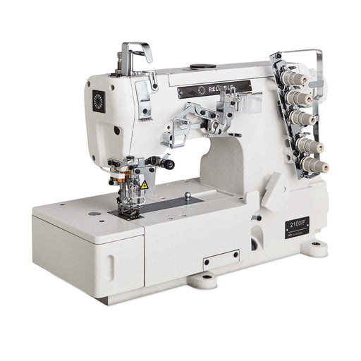 Flat Bed Cover Stitch Sewing Machine with Direct Drive
