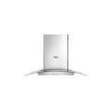 WHIRLPOOL WVW75UC0DS 30" Modern Glass Wall Mount Range Hood - WVW75UC0DS-KT