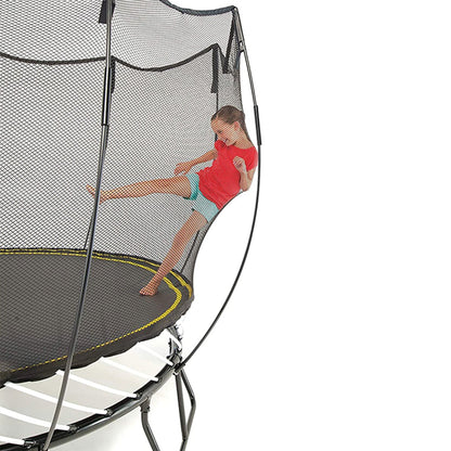 Springfree Trampoline Kids Outdoor Large Square 11 Ft Trampoline with Enclosure - 212964