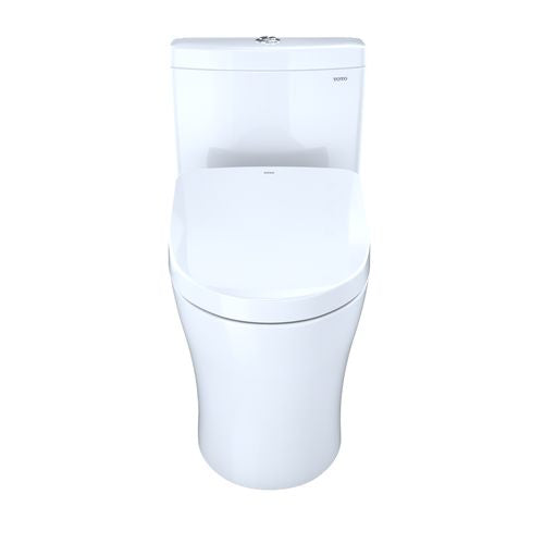 TOTO AQUIA IV WASHLET+ S550E TWO-PIECE TOILET 1.28 GPF & 0.8 GPF 12in Rough in MW4463056CEMGA#01