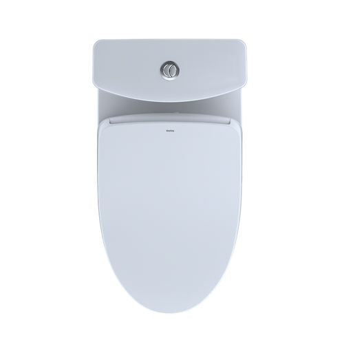 TOTO AQUIA IV 1G WASHLET+ S550E TWO PIECE TOILET 1.0 GPF & 0.8 GPF UNIVERSAL HEIGHT MW4463056CUMFGA#01