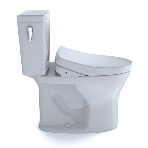 TOTO DRAKE WASHLET+ S550E TWO-PIECE TOILET 1.28 GPF & 0.8 GPF 10" ROUGH-IN MW7463056CEMFGA.10#01 - Backyard Provider