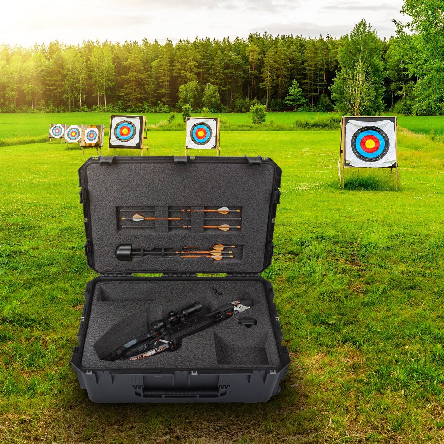 SKB iSeries Ravin R26 and R29 Heavy Duty Military Grade Crossbow Case, Black - 213978