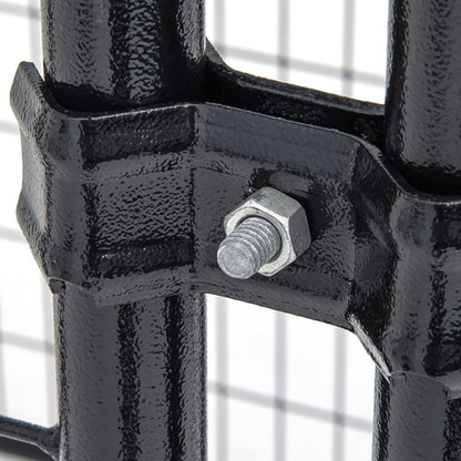 Lucky Dog Uptown Outdoor Covered Kennel Heavy Duty Dog Cage Pen (3 Pack) - 173760