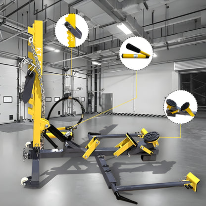Katool Auto Body Frame Puller Straightener (Free Hand Air Pump & Accessories) - KT-222