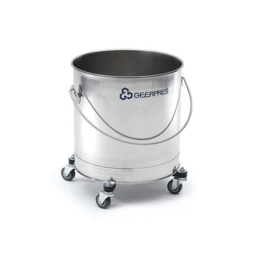 Geerpres  Click to expand Geerpres® Stainless Steel 44 Qt. Round Bucket (11 Gallon) - GEE-2231