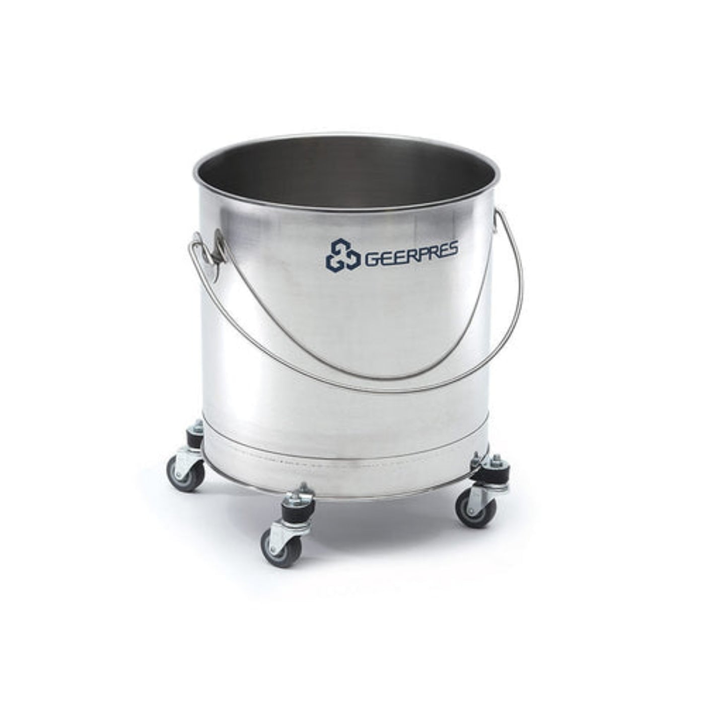 Geerpres  Click to expand Geerpres® Stainless Steel 44 Qt. Round Bucket (11 Gallon) - GEE-2231