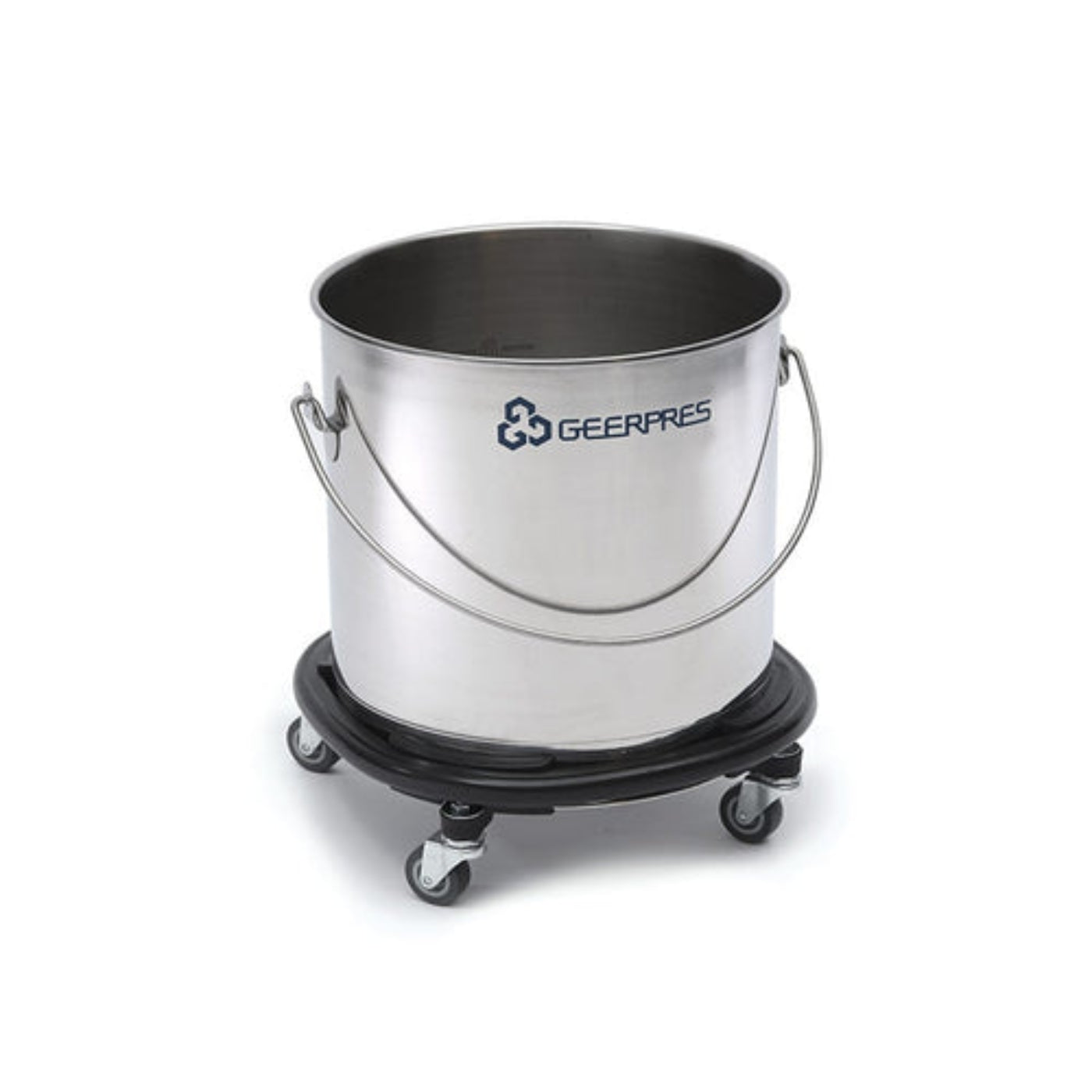 Geerpres  SuperFreak Info  Click to expand Geerpres Stainless Steel 44 Qt. Bucket w/ Bumper (11 Gallon) - GEE-2233