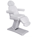 Silver Fox 3 Section Professional Electric Facial Chair in White - 2235D