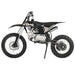 X-PRO X19 125cc Dirt Bike with 4-Speed Semi-Automatic Transmission, Kick Start, Big 17"/14" Tires! Zongshen Brand Engine - DB-K020-Black