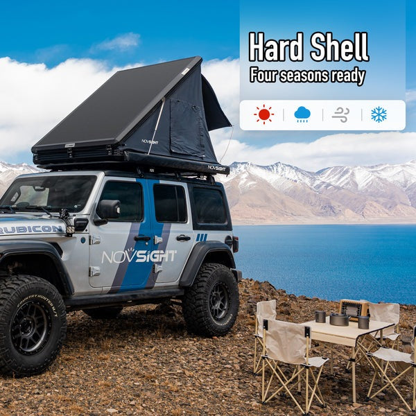 Novsight Hard Shell Rooftop Tent Camping Tent for Car - A500-Rtt-Qt1