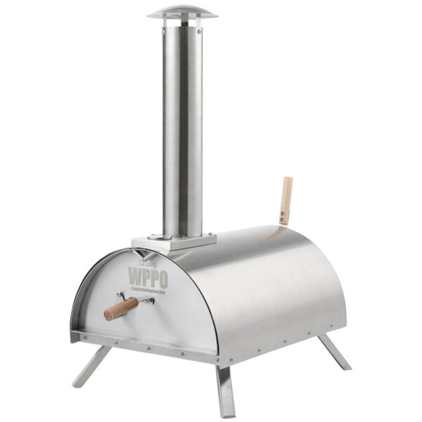 WPPO Lil Luigi Portable Wood Fire Outdoor Pizza Oven with Accessory Kit WKP-01 - WKP-01
