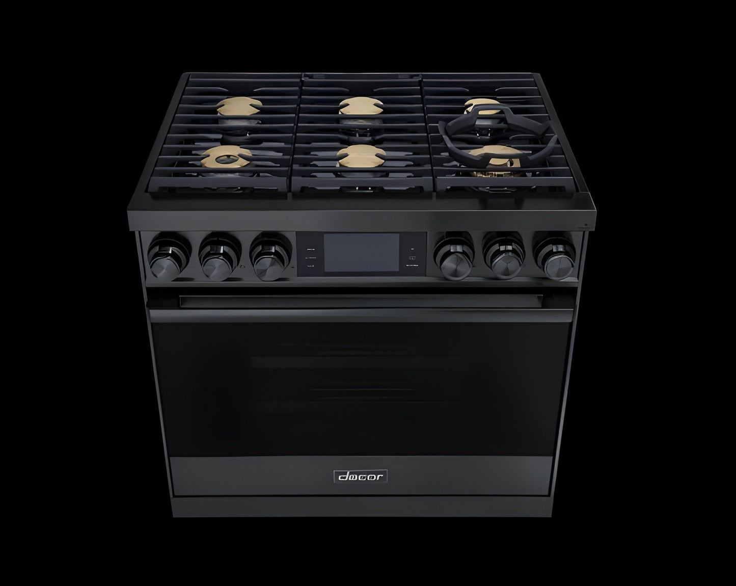 DACOR 36" Range, Graphite Stainless Steel, Liquid Propane - DOP36M86DPM-KT