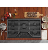 GE APPLIANCES JGP5036DLBB GE(R) 36" Built-In Gas Cooktop with 5 Burners and Dishwasher Safe Grates - JGP5036DLBB-KT