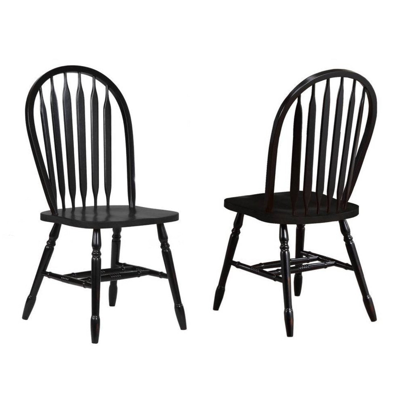 Sunset Trading Black Cherry Selections 5 Piece 72" Rectangular Drop Leaf Extendable Dining Set - DLU-TDX3472-820-AB5PC