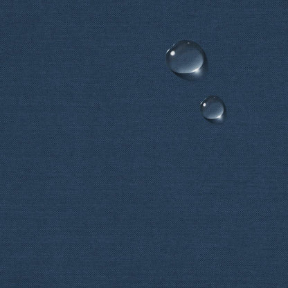 Sunset Trading Cloud Puff Slipcovered 44" Square Sectional Modular Ottoman | Stain Resistant Performance Fabric | Navy Blue -  SU-145830-391049