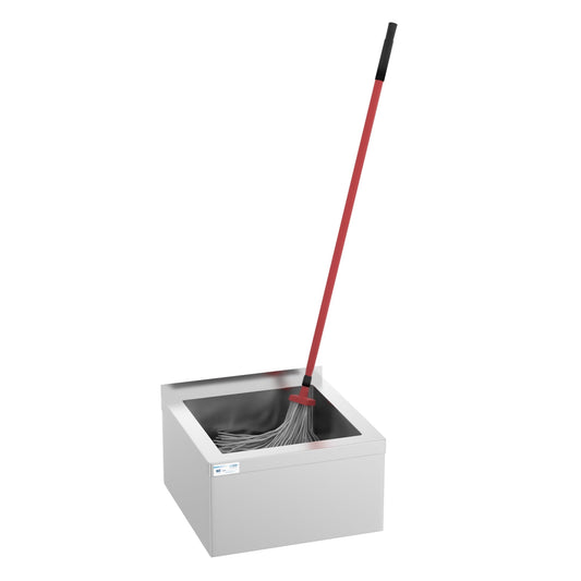 KOOLMORE 12 in. Stainless Steel Commercial Floor Mop Sink with Deep Basin, Bowl Size 19" x 22" x 12" -  MPS-1922123.