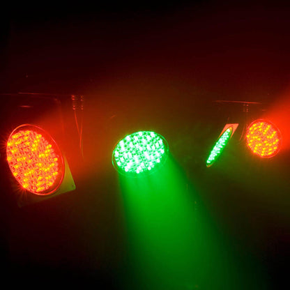 CHAUVET 4 BAR 4BAR DMX LED Stage Wash Light System w/ Case, Foot Switch & Tripod - 23916