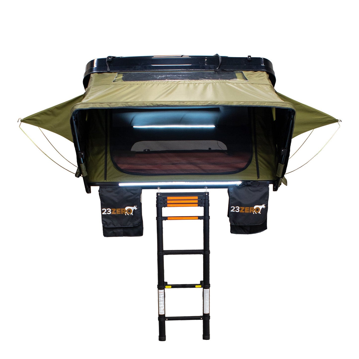 23ZERO Armadillo X3 3-Person Roof Top Tent - 230HSARMX3R