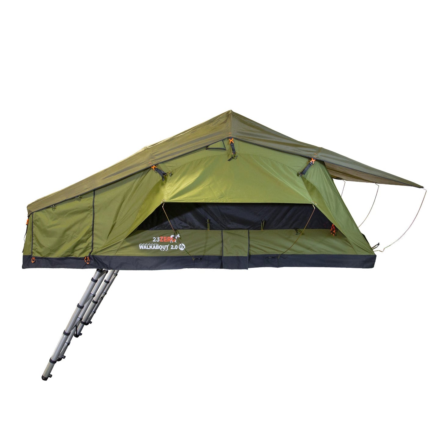 23ZERO Walkabout 87" 2.0 6-Person Roof Top Tent - 230WA8720