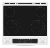 WHIRLPOOL WEE515S0LW 4.8 Cu. Ft. Whirlpool® Electric Range with Frozen Bake™ Technology - WEE515S0LW-KT