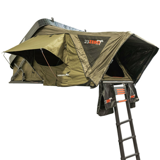 23ZERO Armadillo X2 2-Person Roof Top Tent - 230HSARMX2R