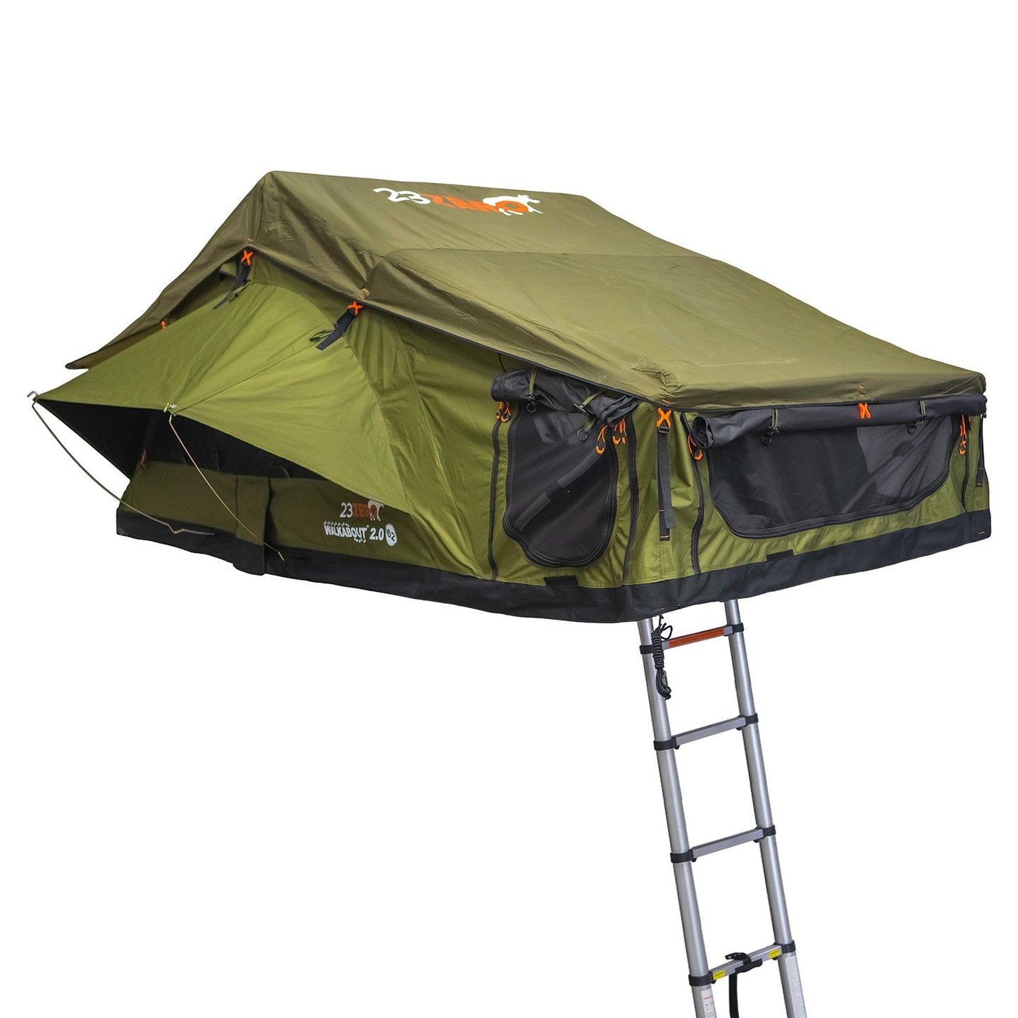 23ZERO Walkabout 72" 2.0 4-Person Roof Top Tent - 230WA7220