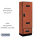 Salsbury 24" Wide Designer Wood Gear Locker - 30078