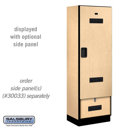 Salsbury 24" Wide Designer Wood Gear Locker - 30078