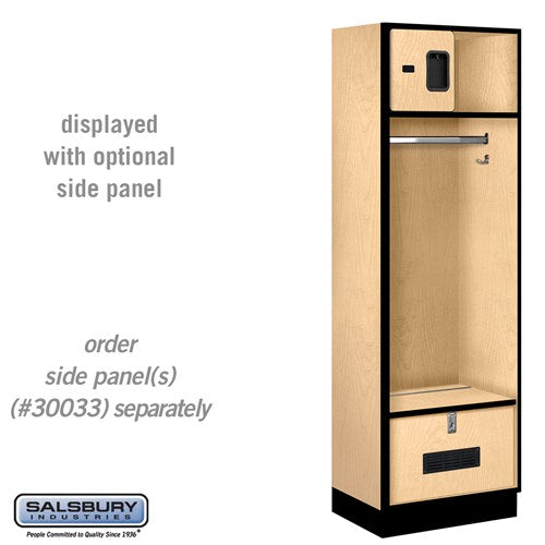 Salsbury 24" Wide Designer Wood Open Access Locker - 30024MAP