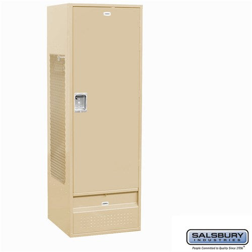 Salsbury 24" Wide Standard Gear Metal Locker - 71024GY-U