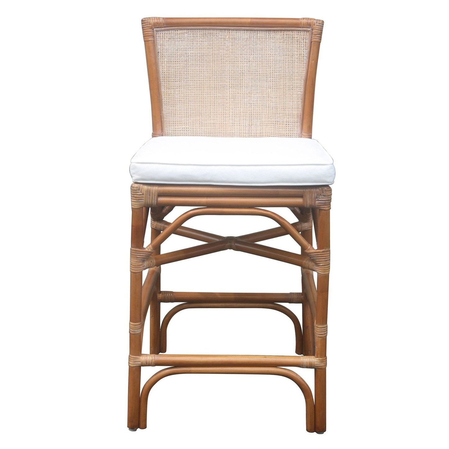 New Pacific Direct Tatum Rattan Counter Stool, (Set of 2) -  2400044