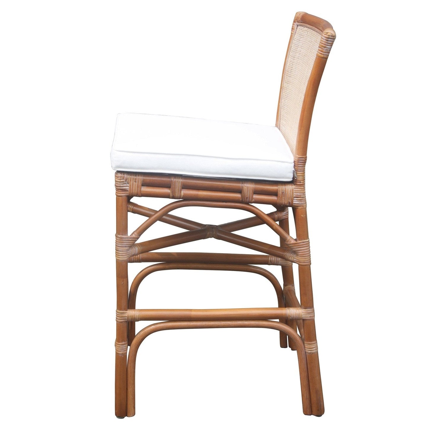 New Pacific Direct Tatum Rattan Counter Stool, (Set of 2) -  2400044