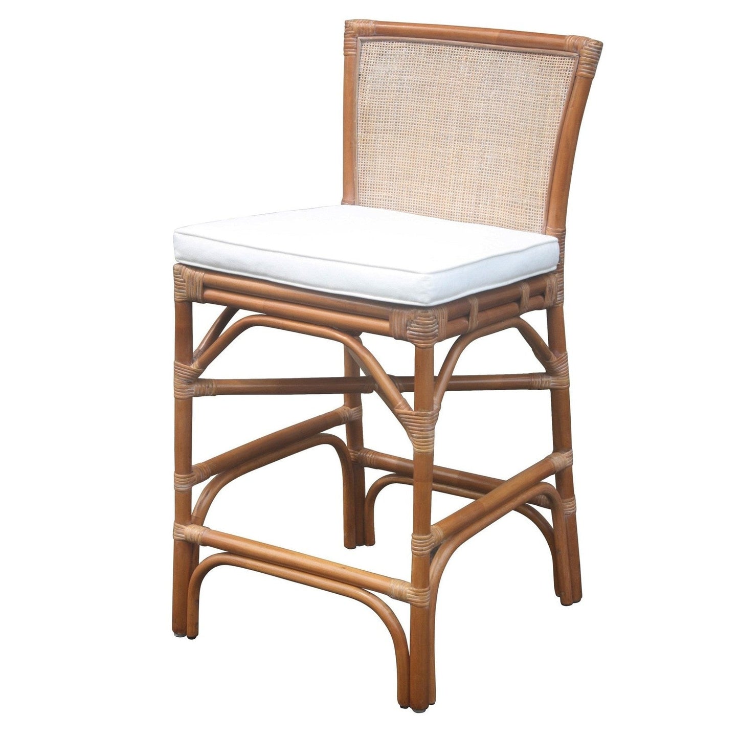 New Pacific Direct Tatum Rattan Counter Stool, (Set of 2) -  2400044