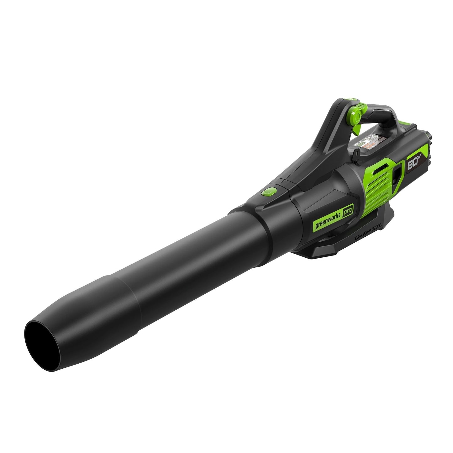Greenworks 80V 16" Cordless Battery String Trimmer & 730 CFM Leaf Blower Combo Kit w/ 2.5 Ah Battery & Charger - 1324902