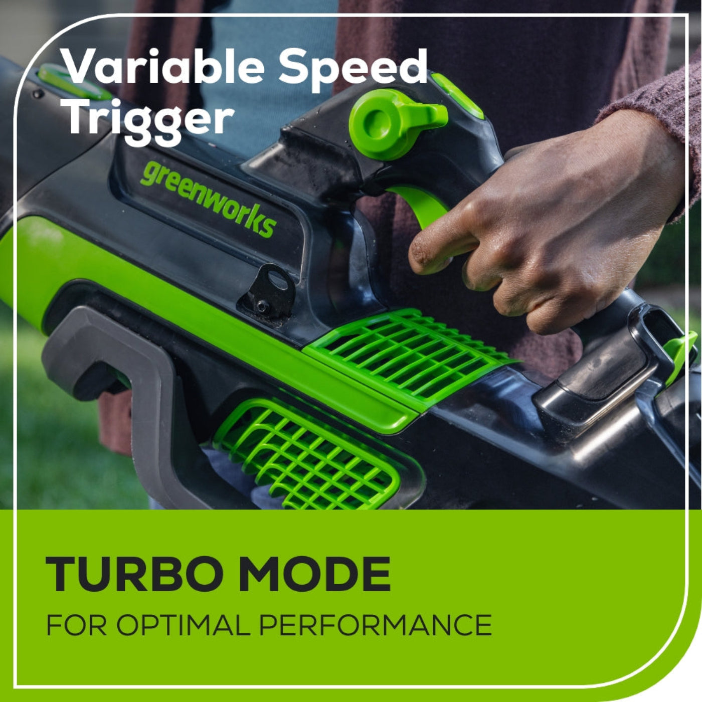 Greenworks 80V 800CFM Cordless Battery Leaf Blower w/ 4Ah Battery & Charger - 2439602