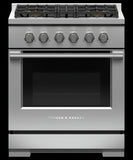 FISHER & PAYKEL RGV3304N Gas Range, 30", 4 Burners - RGV3304N-KT