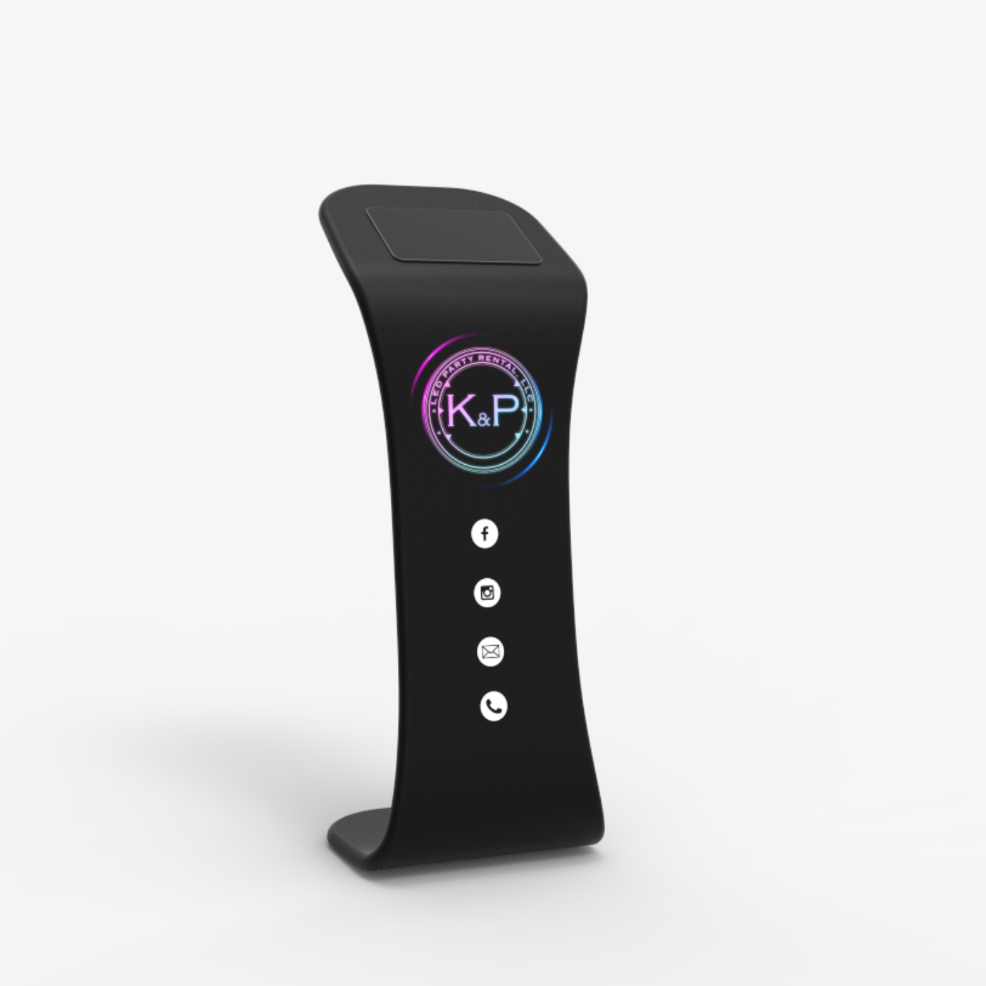 SpinPix360 iPad Sharing Station For 360 Photo Booth With Custom Logo Print