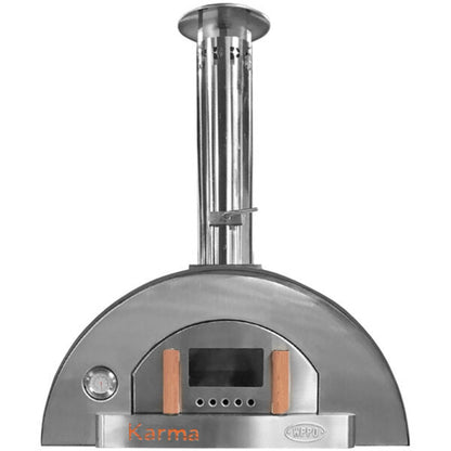 WPPO Karma 32 Professional Stainless Steel Wood Fire Outdoor Pizza Oven  - WKK-02S-304SS