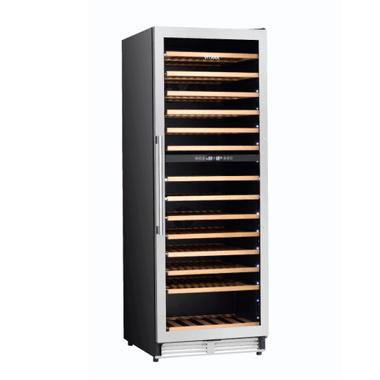 Vitara - 24" Dual Zone Column Wine Cooler - Stainless Steel | VBWC1541D