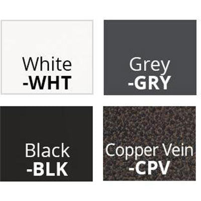 Cazo Fire Bowl – Powder Coated Color Swatches