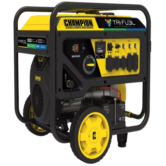 Champion 12000W/15000W Generator Tri-Fuel Electric Start CO Shield Gas Propane Natural Gas New - 201161