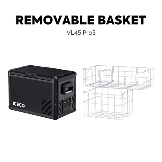 ICECO47.5QT VL45ProS Single Zone Portable Fridge Freezer with Slide MountVL45ProS+Slide